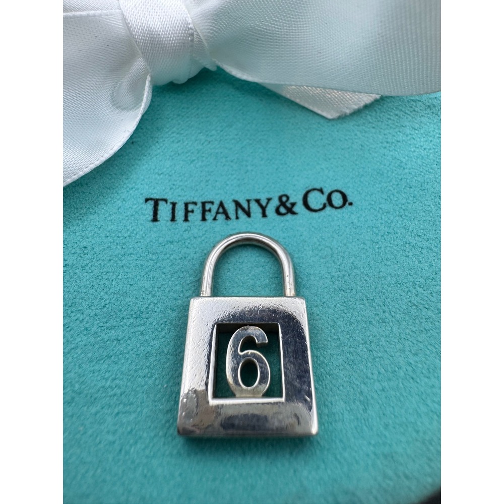 Vintage Tiffany & Co Number 6 Padlock Retired